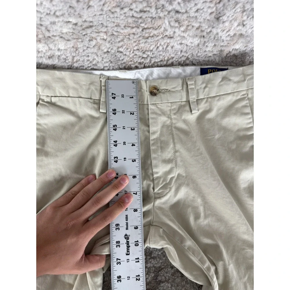 Polo Ralph Lauren Size 30/30 Stretch Slim Fit Chino Khaki Pants Khaki Men